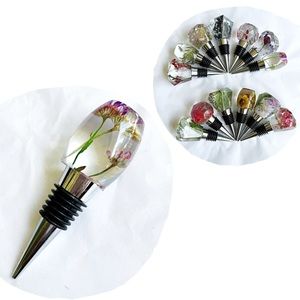 🌺Handmade | Resin Floral Wine Stopper | Unique